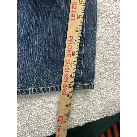 Urban Pipeline Mens Relaxed Bootcut Jeans‎ 40x30 Blue Denim Casual Everyday Wear - Picture 4 of 12